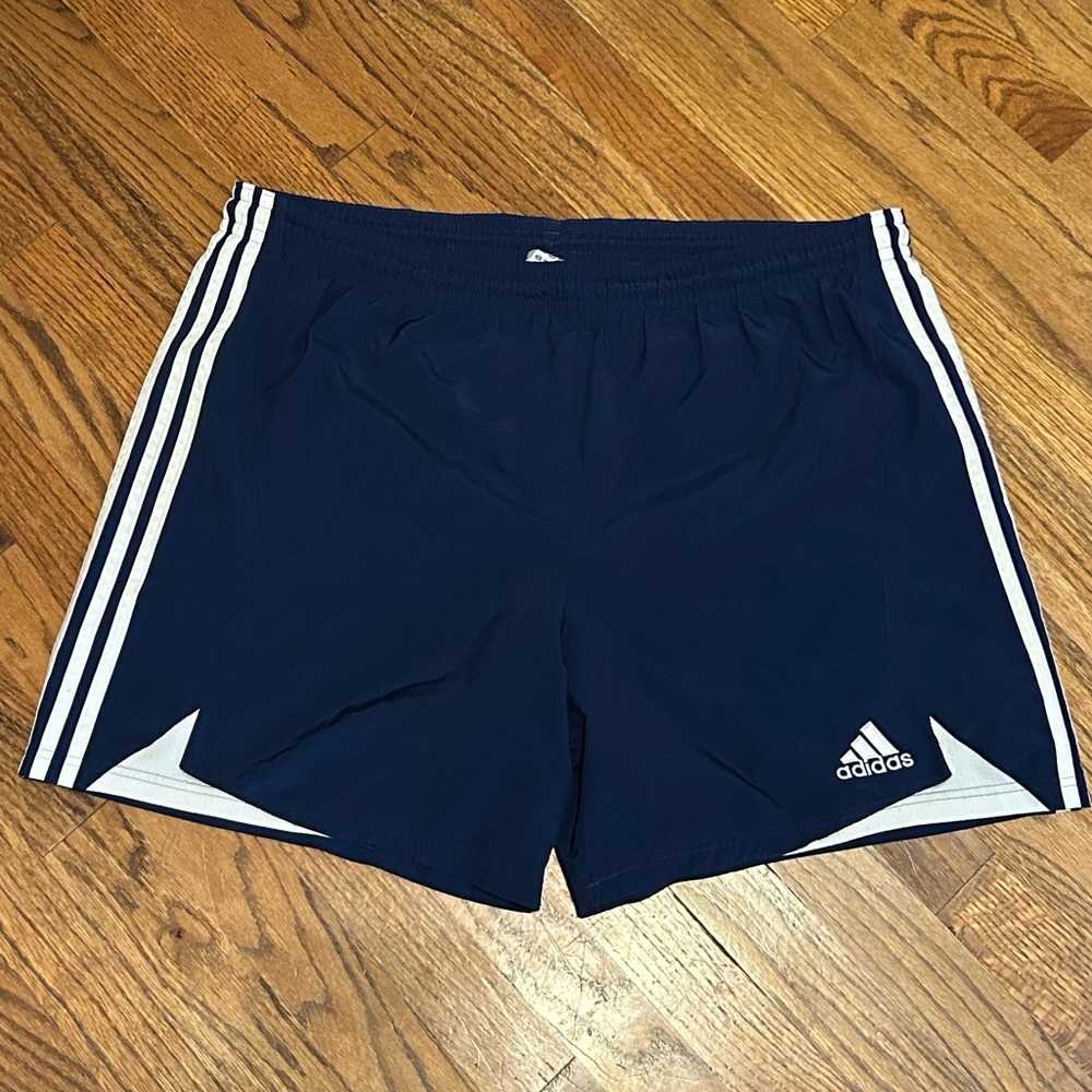 Vintage Olympics Adidas Shorts Navy